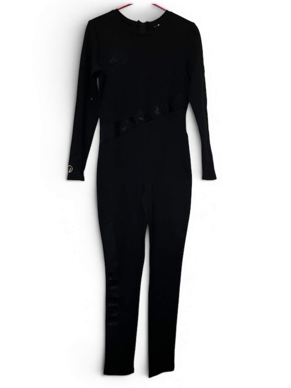 NWT FISLL  LA  LAKERS PERFORMANCE JUMPSUIT 1 PIECE BLACK size M